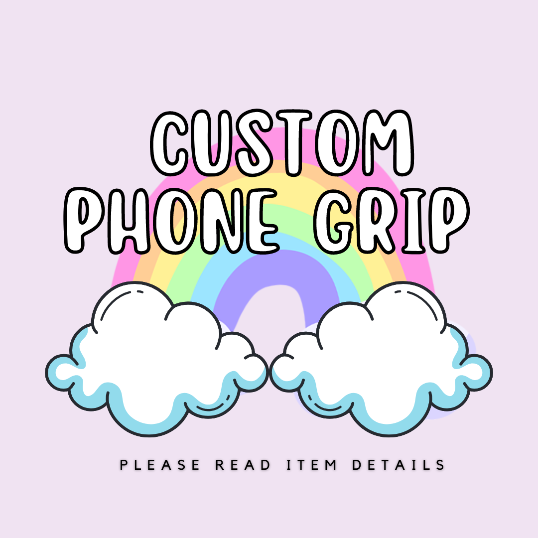 Personalized phone grip- Universal pop sockets – Miracle Prints