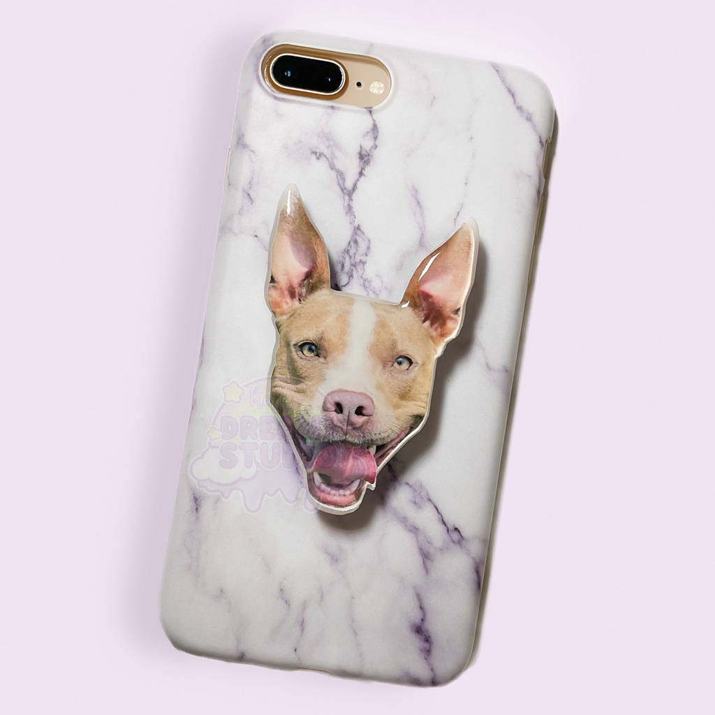 Custom Pet Portrait Phone Grip – MIFY Pup Co